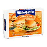 White Castle The Original Slider cheeseburgers, 100% beef, 6 ct, 3 - 2packs Left Picture